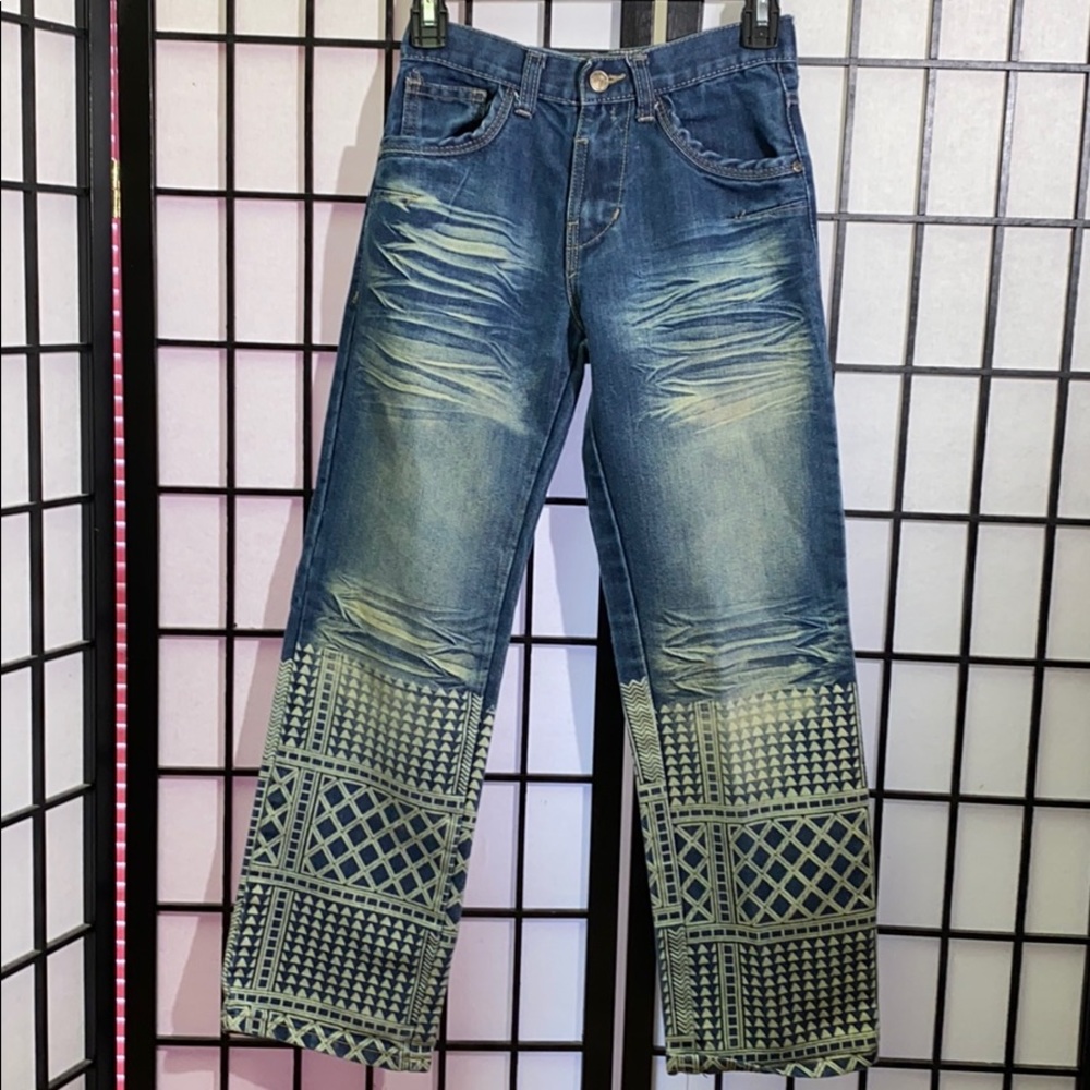 💕💕Black Lacquer Unique Jeans Size 10💕💕